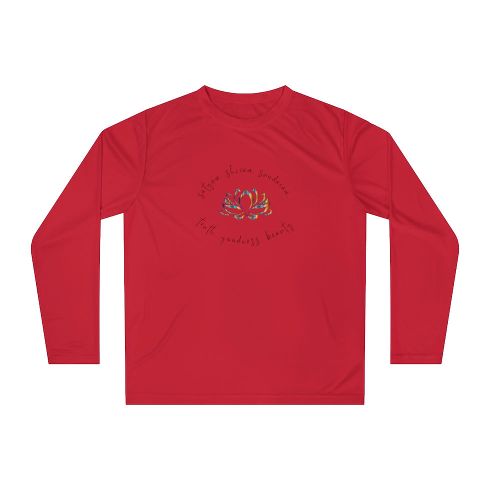 Thumbnail: Msal Yoga Special Unisex Performance Long Sleeve Shirt