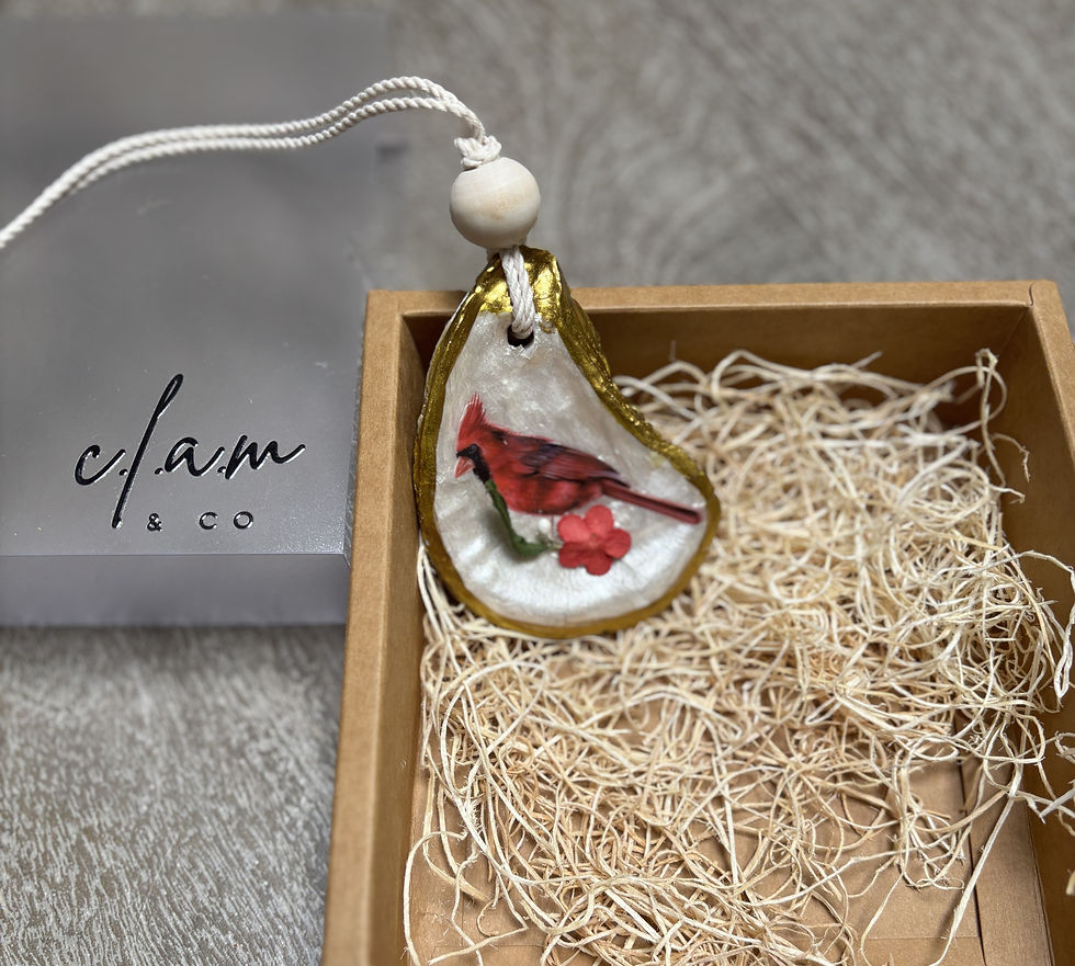 Thumbnail: NEW!!! Custom Personalized Shell Hanging Ornaments