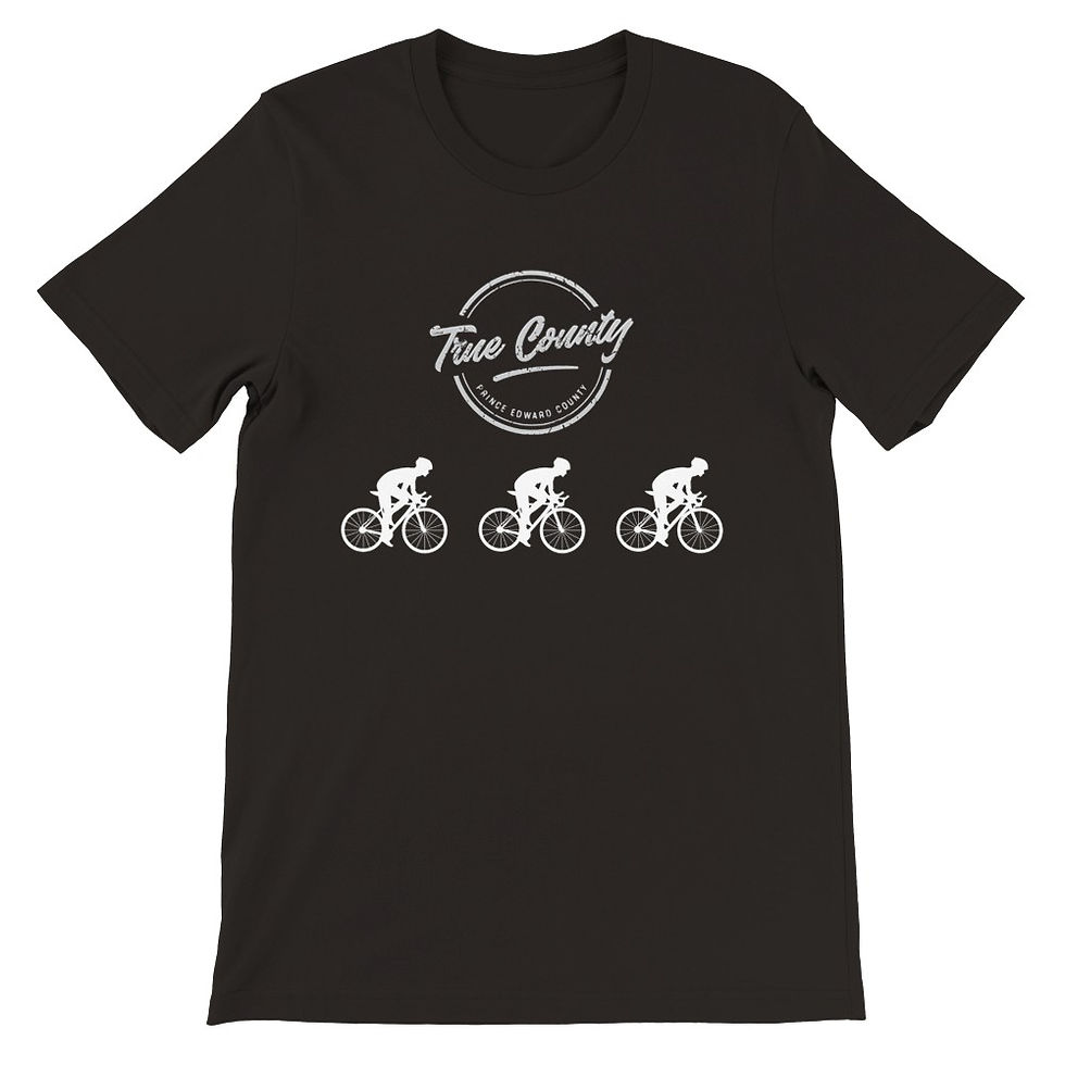 Thumbnail: True County Cyclists Premium Unisex Crewneck T-shirt