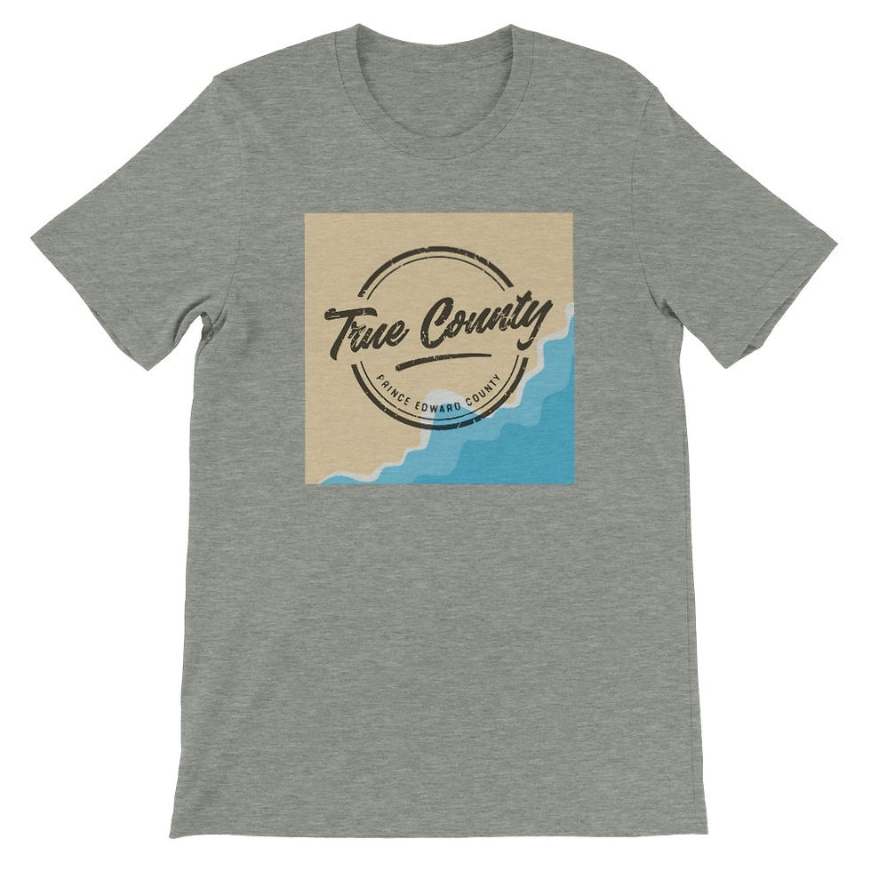 Thumbnail: Graphic Beach True County Unisex Crewneck T-shirt