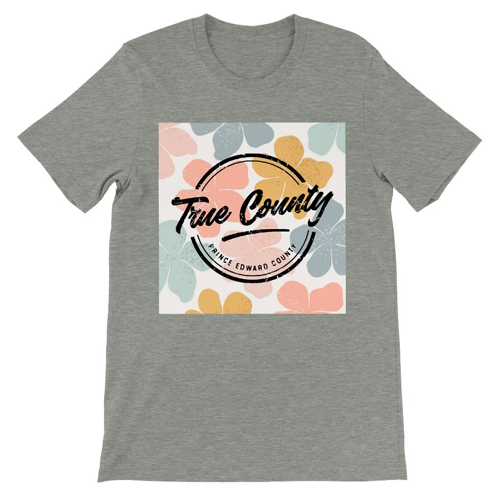 Thumbnail: Flower Power True County Unisex Crewneck T-shirt