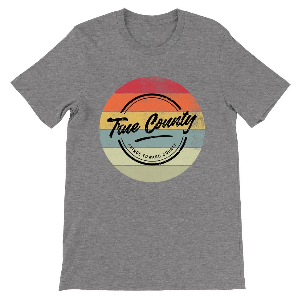 Thumbnail: Retro Sunset True County Crewneck T-shirt