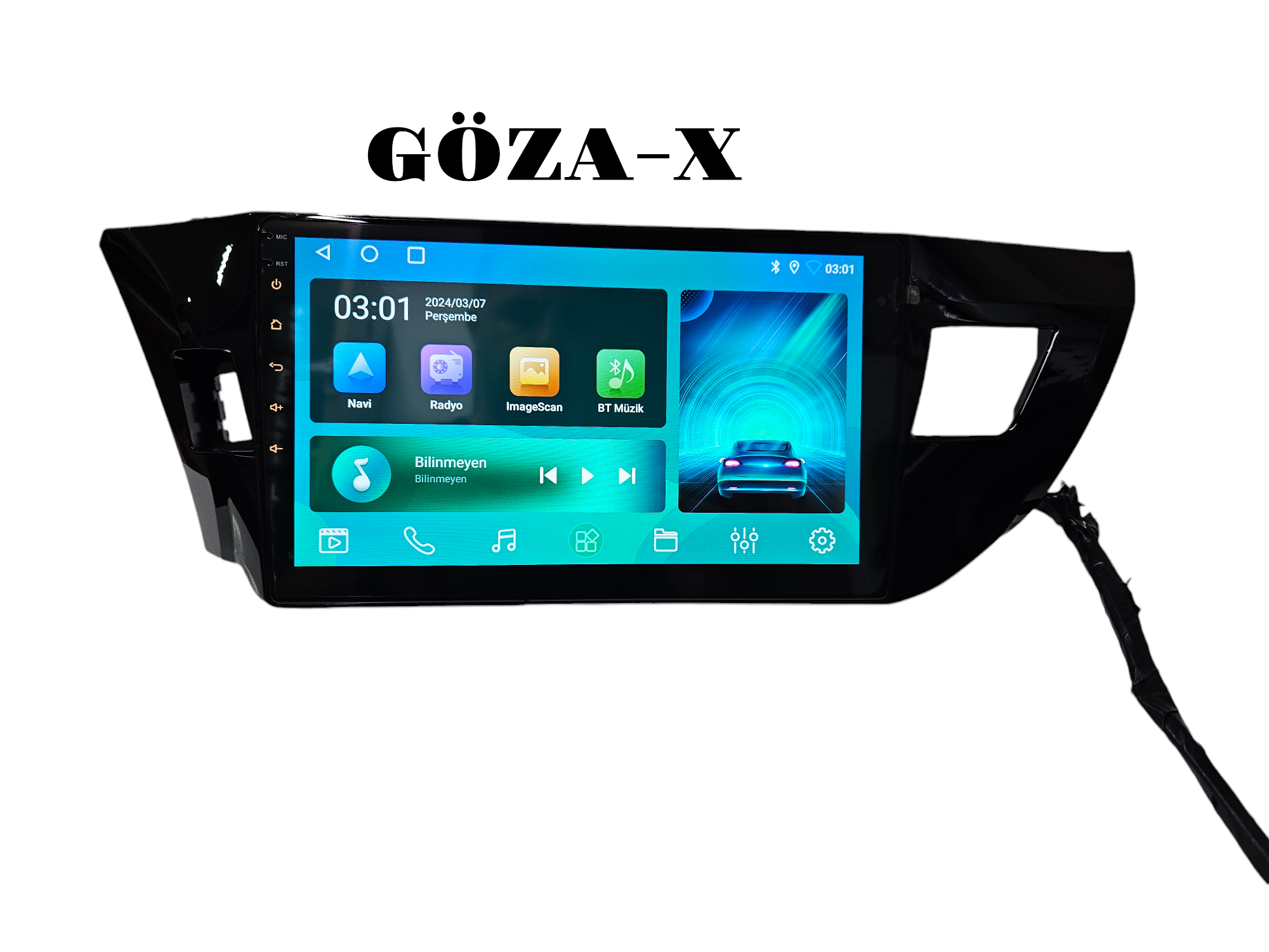 COROLLA MUTİMEDYA DOUBLE EKRAN 2013/2016 10 İNÇ 4 REM 64 HAFIZA