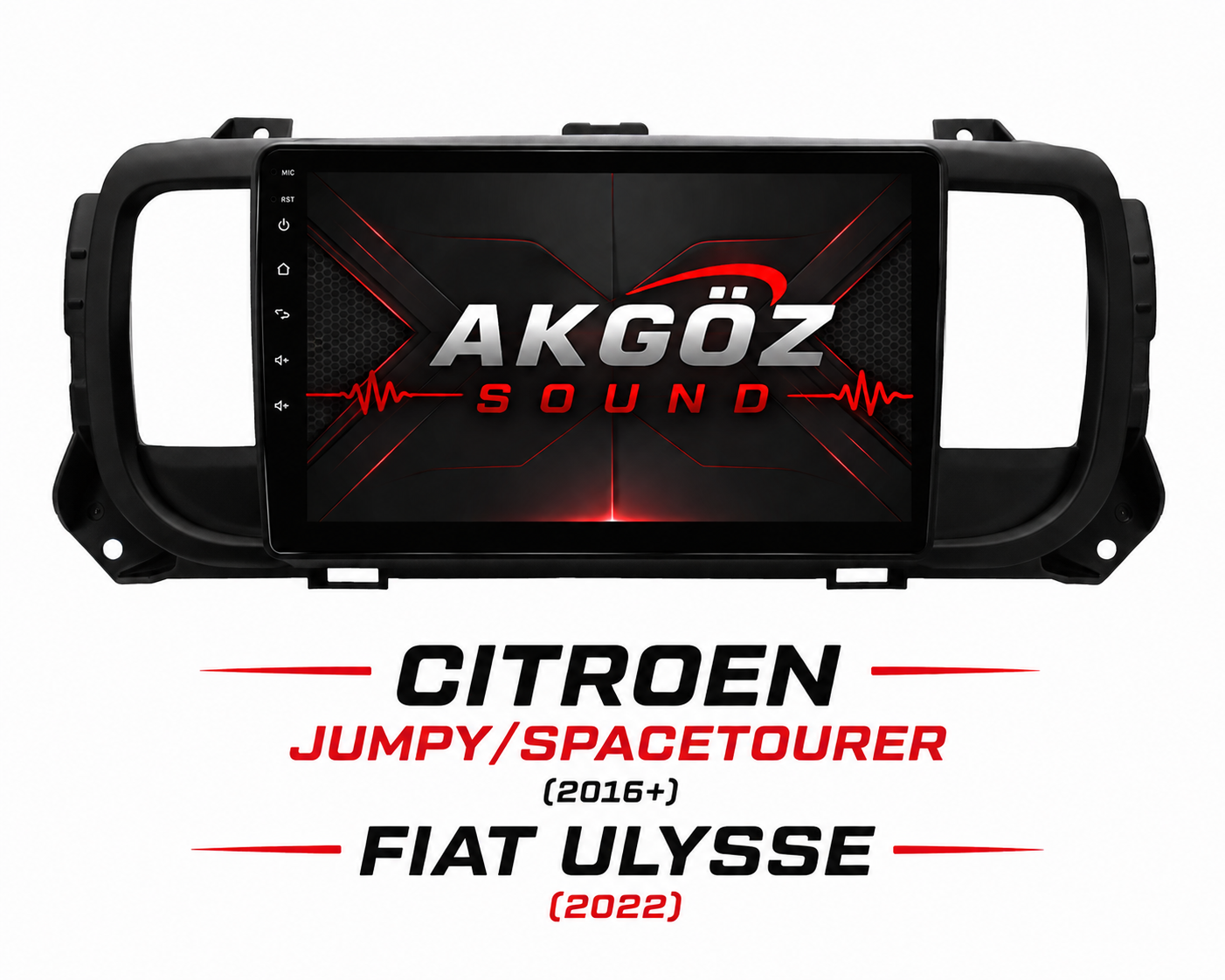 CITROEN JUMPY SPACETOURER FIAT ULYSSE MULTİMEDYA ÇERÇEVESİ 9 İNÇ