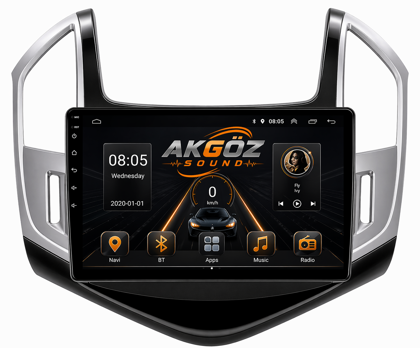CHEVROLET CRUZE  2013 KASA MULTİMEDYA ÇERÇEVESİ 9 İNÇ