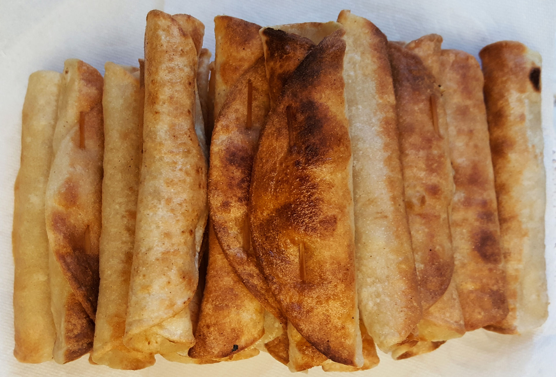 Flautas or rolled taquitos