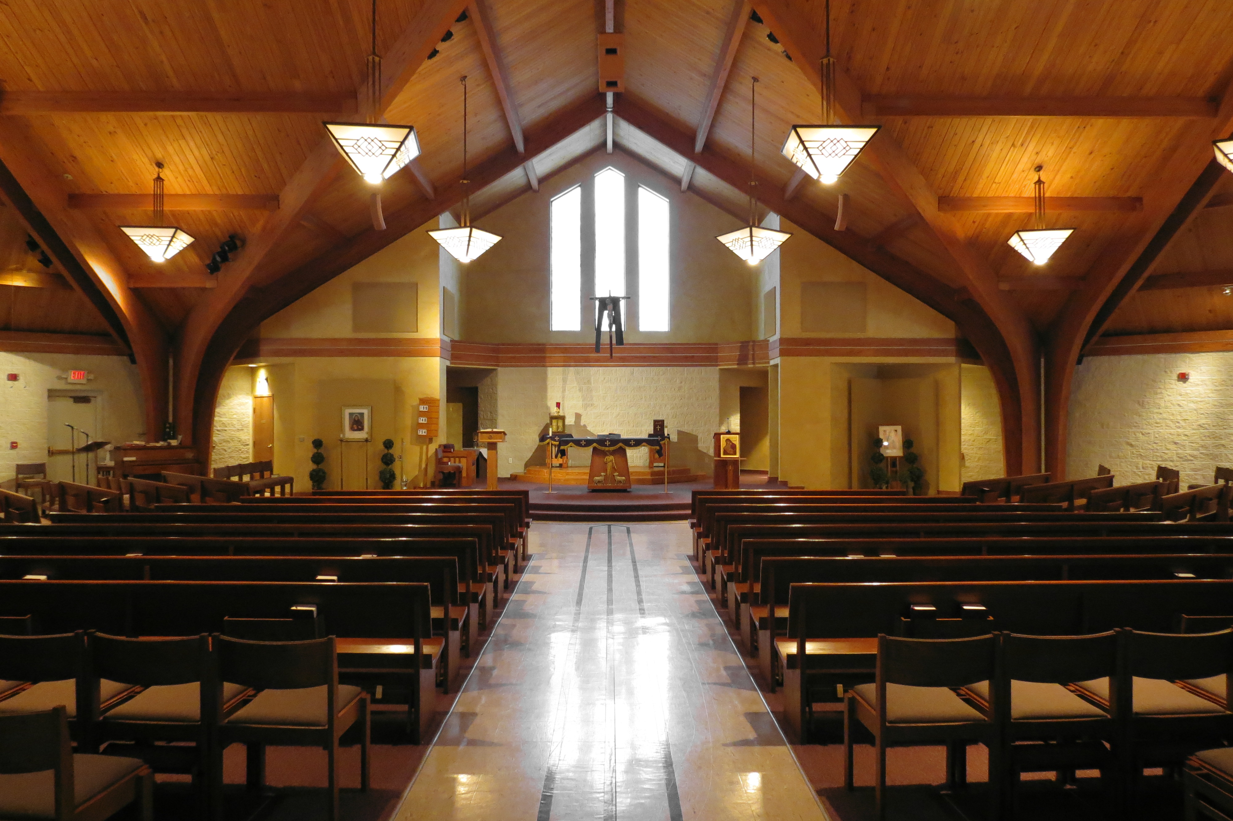 Saint Rafka Church interior