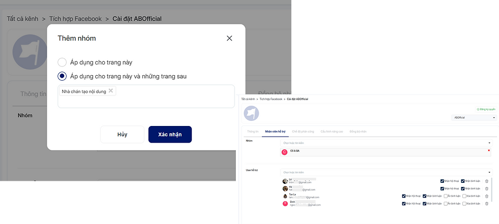 [Omni Chat] Thêm điều kiện khi thêm nhóm vào trang chat