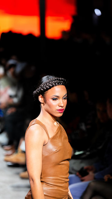 Women's brown outfit
