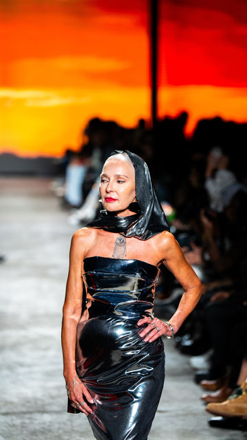 Silver evening dress, , chrome silver cocktail dress.