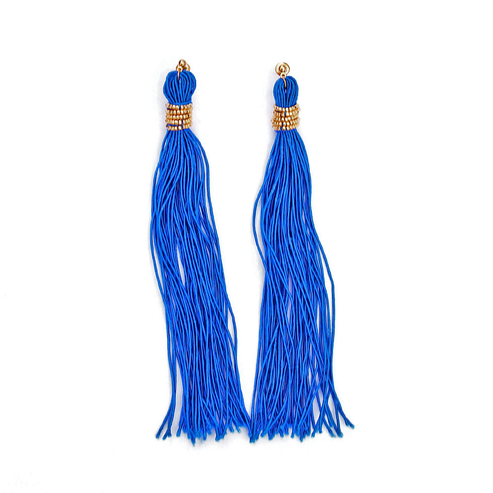 Thumbnail: Tassels earring / tassels earring
