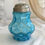 Thumbnail: Northwood Blue Opalescent Nine Panel Coin Spot Sugar Shaker