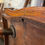 Thumbnail: Victorian Cherry Parlor Table with Brass Accents