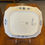 Thumbnail: Royal Copenhagen Blue Fluted Full Lace Rectangular Cake Plate