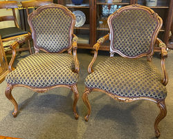 Pair of Antique Accent Chairs