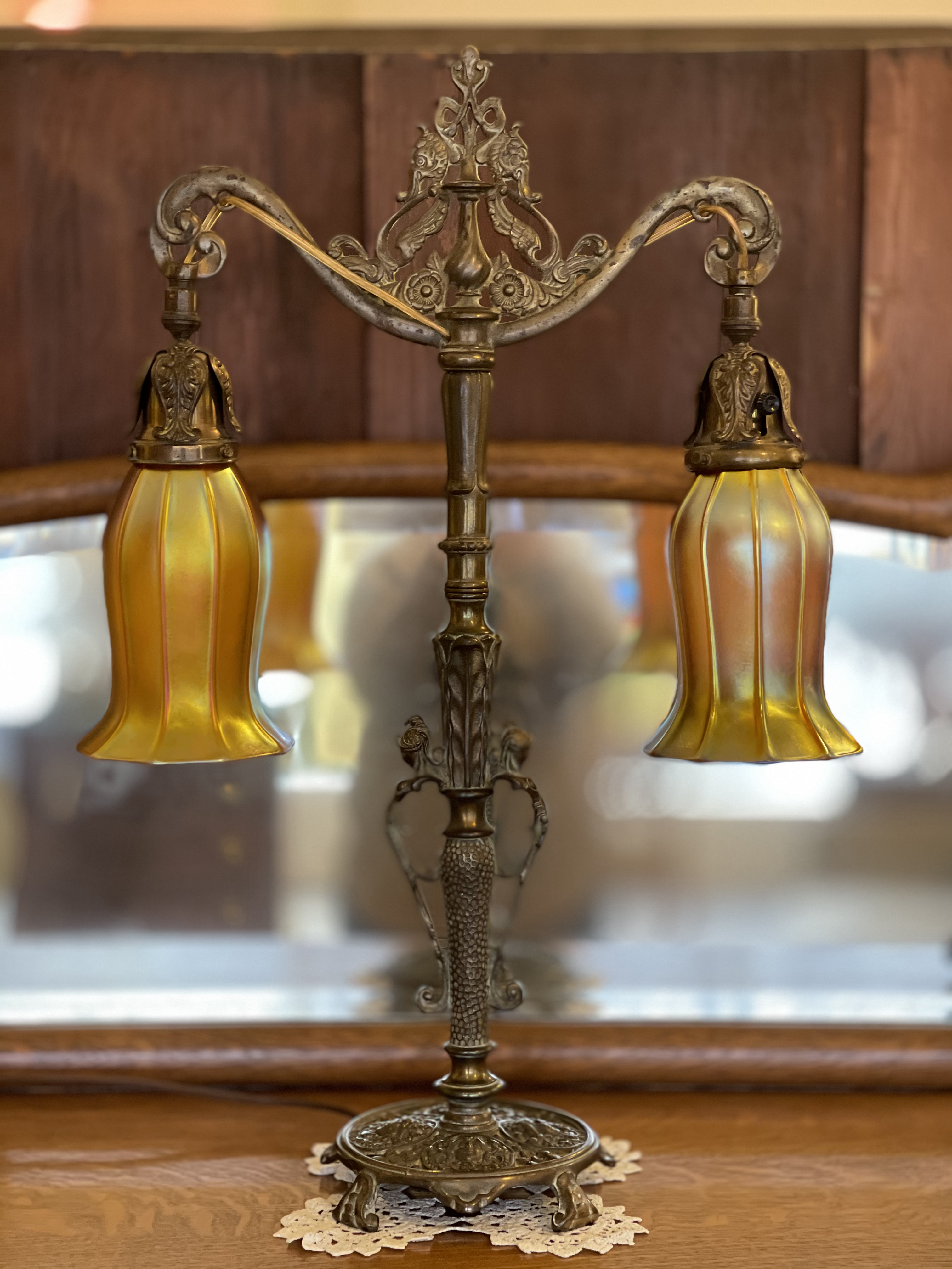 Rembrandt Two Arm Lamp