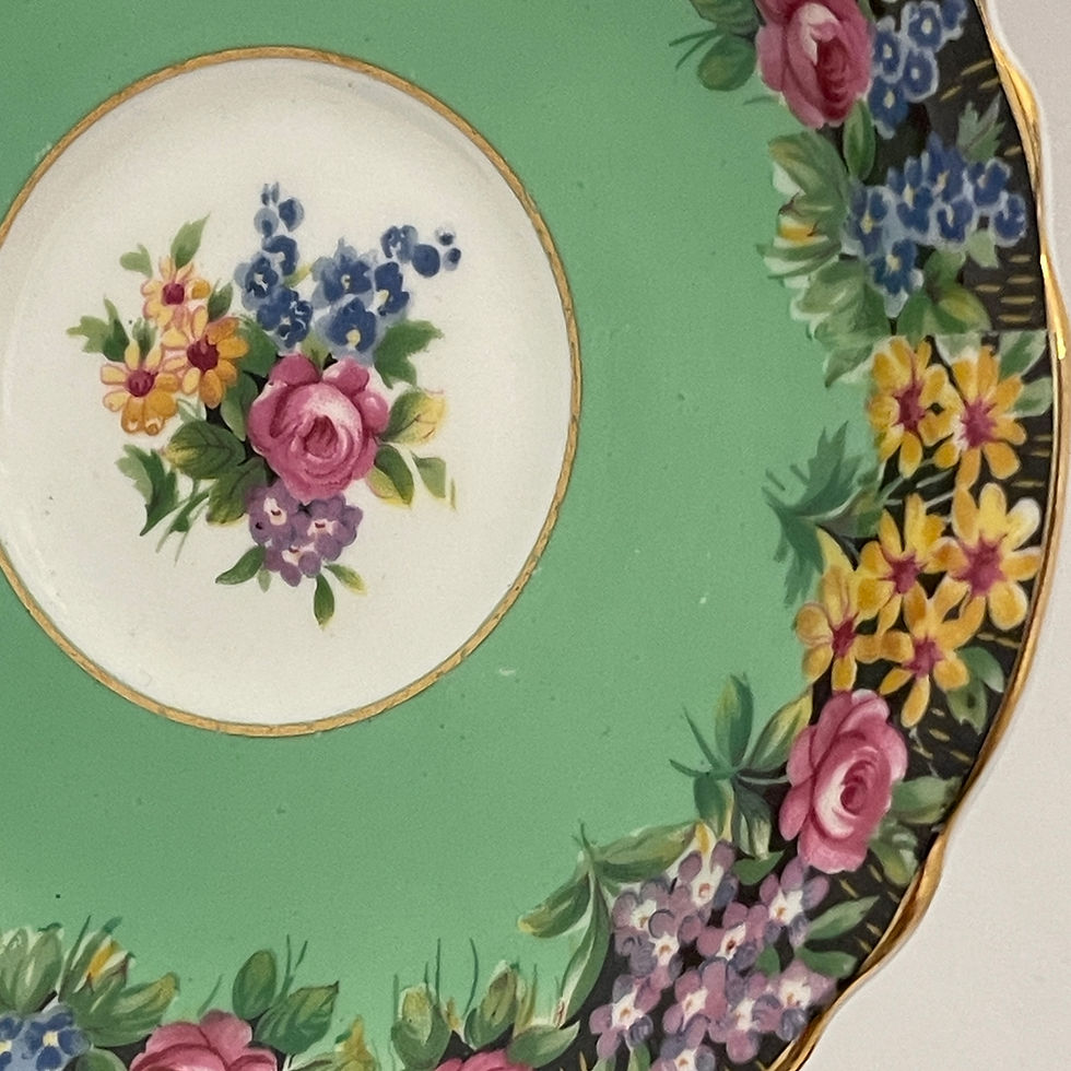 Thumbnail: Paragon "Old English Garden" Saucer