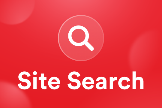 Site Search banner