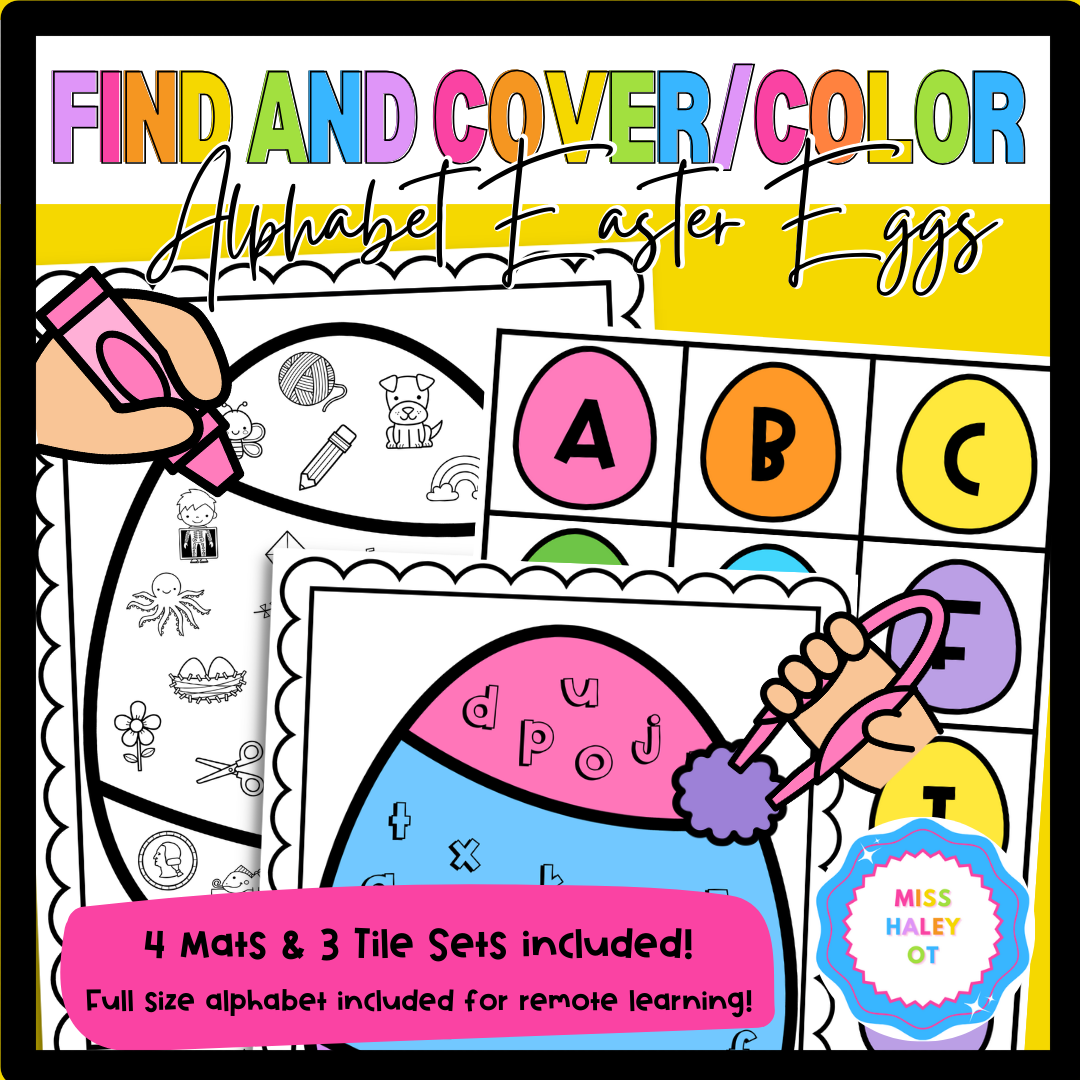 Alphabet Egg Letter Match Activity – A Hands-On Way to Explore Letters and Sound