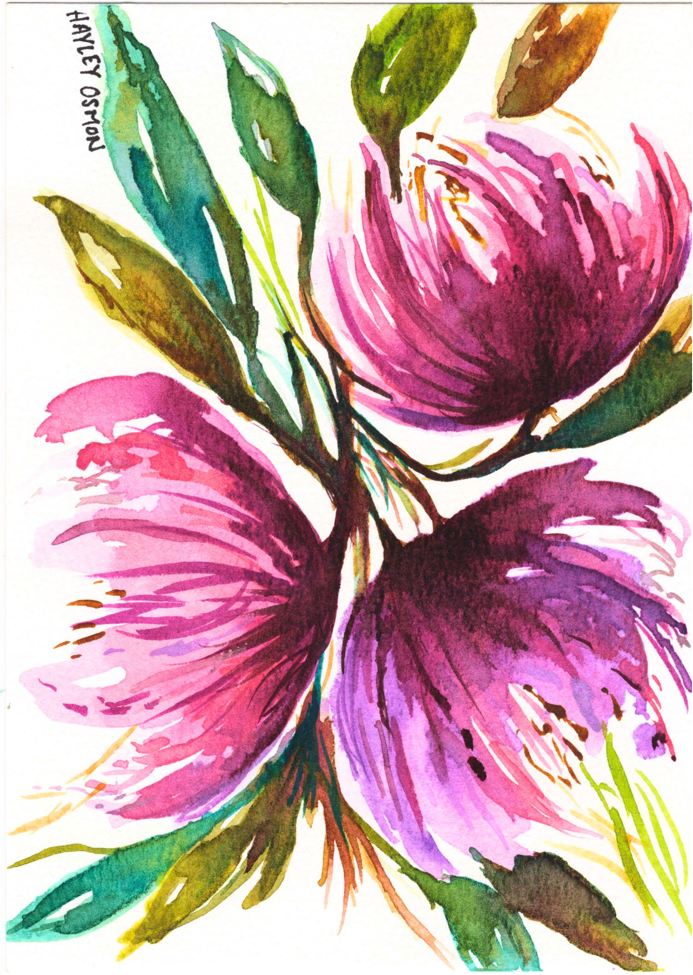 Chelsey flowers - artwork