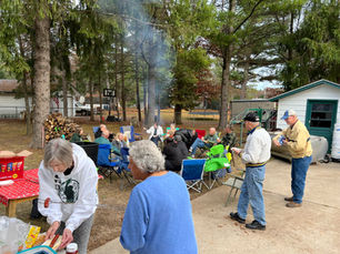 Parsonage bonfire October 2022