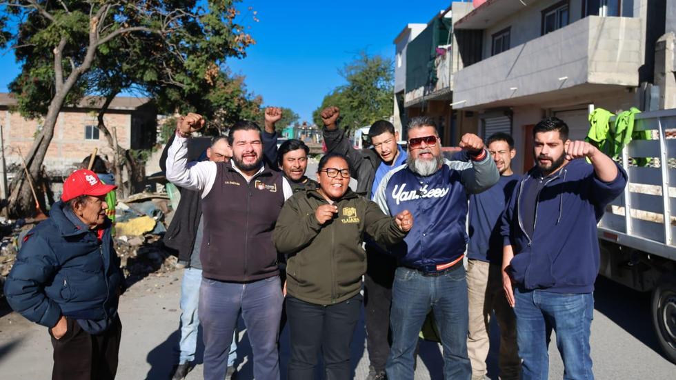 Retira Gobierno Municipal más de 14 toneladas de basura de colonias El Tecolote, Todos los Santos y Avenida Internacional