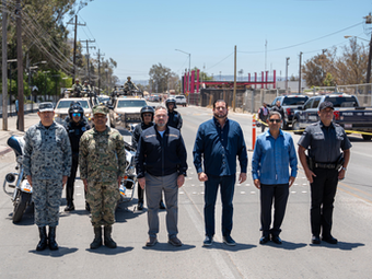 Pone en marcha Ismael Burgueño operativo de la Subestrategia de los Comites de Seguridad Ciudadana en el Distrito Otay Centenario
