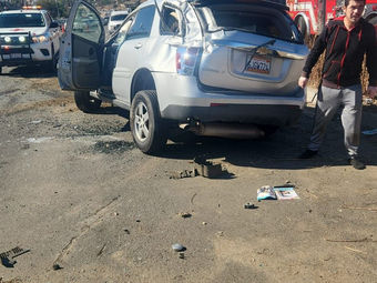 Accidente automovilÃstico deja un fallecido y varios heridos