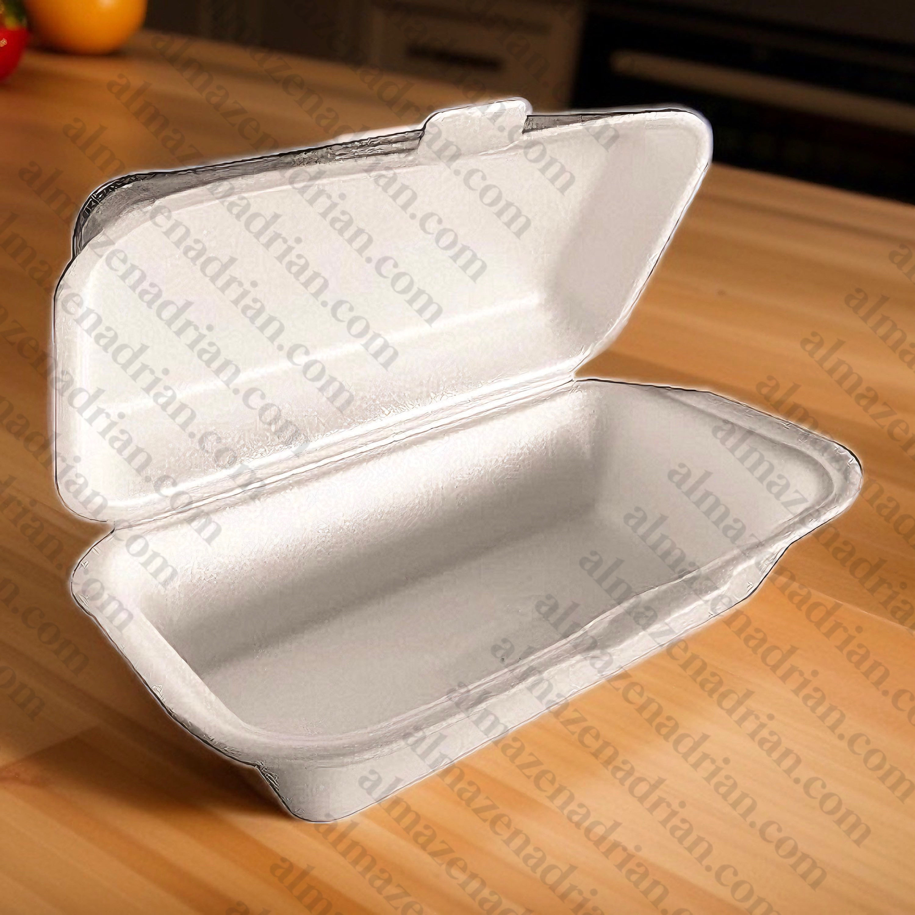Bandeja c 100 faldo 200 unidades desechables foam plastico