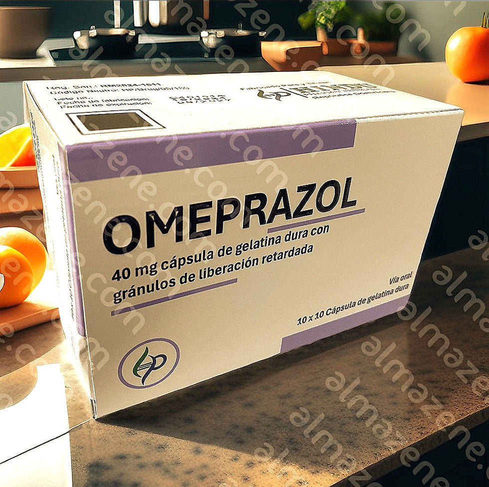 OMEPRAZOL 40mg 100 cápsula ms gelatina dura+gránulos liberación retardada hindu