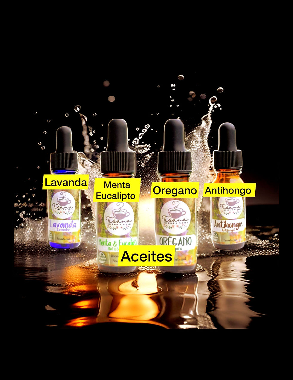 Miniatura: Aceite 100 % Antihongos Tisana Conozco el Verde