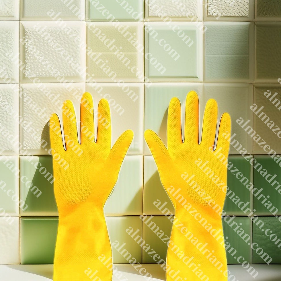 Miniatura: Guantes de Goma multiuso cocina paqs de 12/1 pares varios tamaños mismo paquete