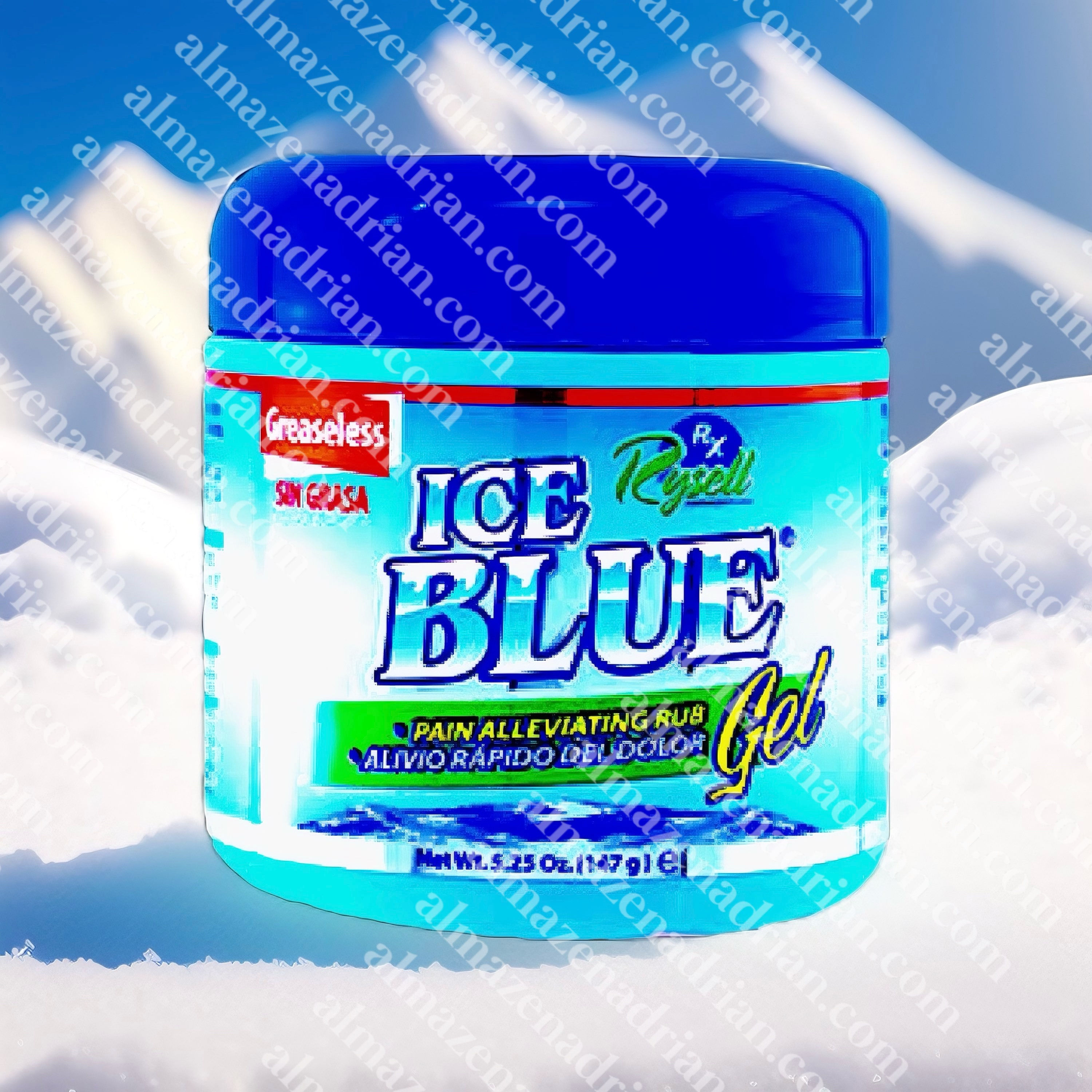 ICE BLUE 5.25 OZ unguento