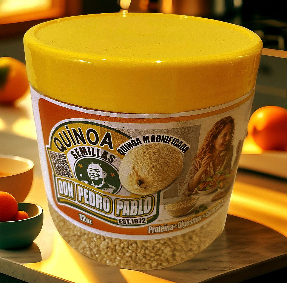 Semillas de Quinoa 100% Organica 12oz Don Pedro Pablo
