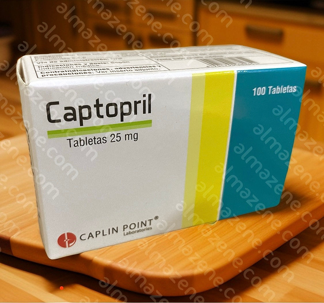 Captopril 100 Tabletas 25 mg Caplin 