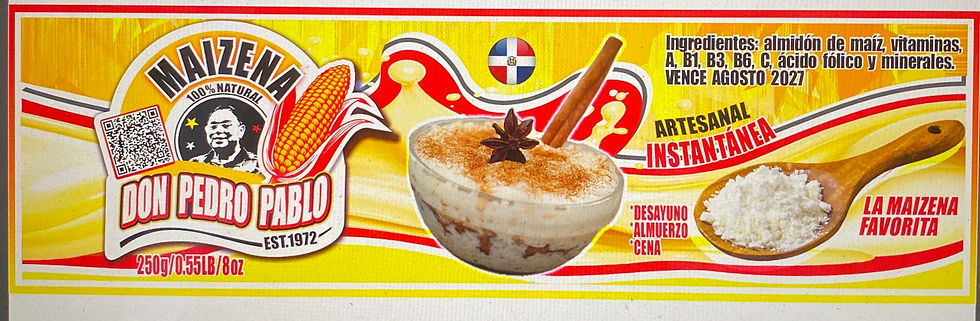 Miniatura: Maizena almidon de Maiz 100% Puro frasco 325g / 0.70lb / 12oz  Don Pedro Pablo 