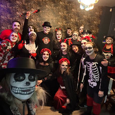 Batala Manchester at the Westpoint Lantern Halloween Parade