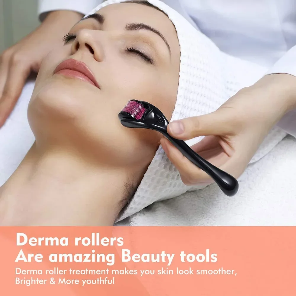 Thumbnail: 540 Microneedling Derma Roller - Skin Repair & Beard Hair Growth Tool