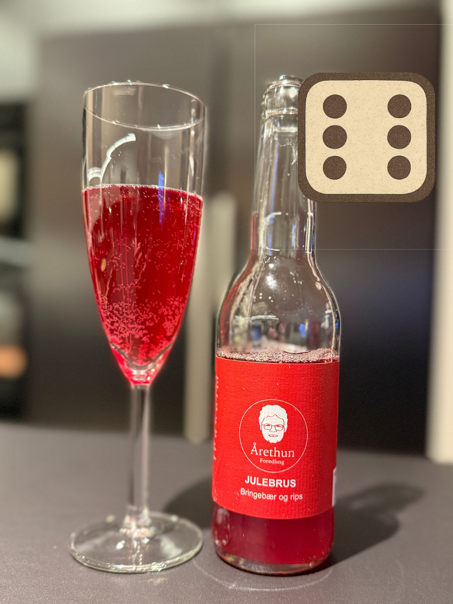 bilde av julebrus fra Årethun foredling