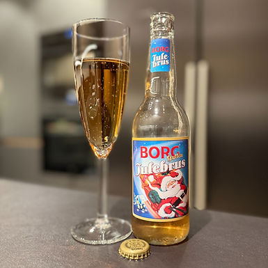 gylden julebrus fra Borg / Hansa Borg Bryggerier