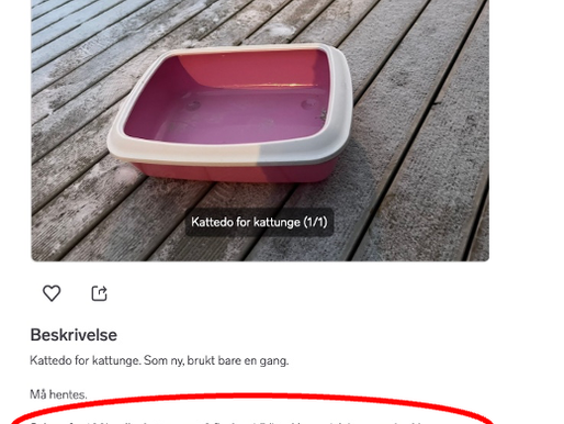 Julebrus som betalingsmiddel på Finn.no