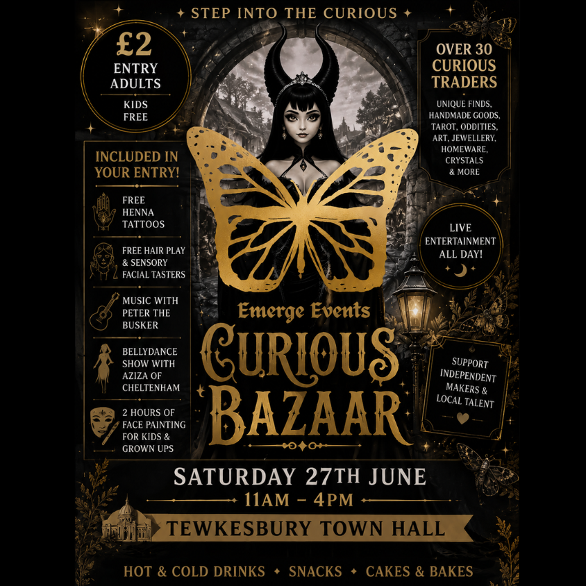 Curious Bazaar - Tewkesbury Town Hall
