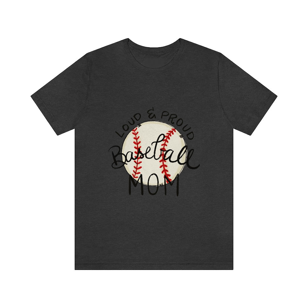 Thumbnail: Baseball Mom Jersey Short Sleeve Tee