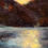 Thumbnail: Impressionist oil of a glowing sunset over still water with warm reflections and soft horizon - close up.