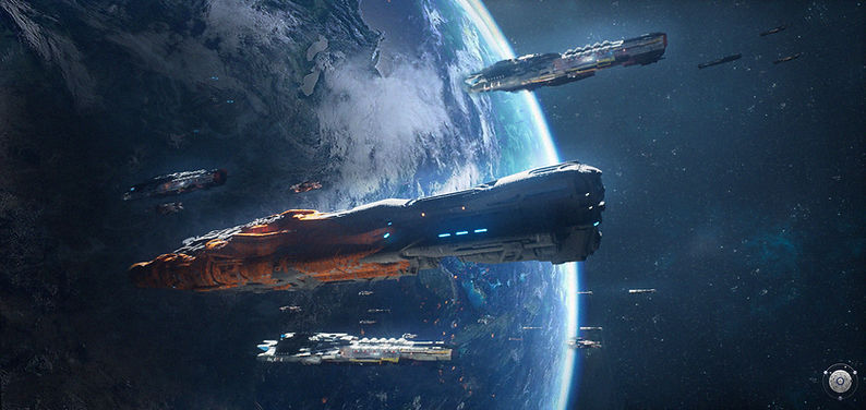 Roqore fleet to Mars
