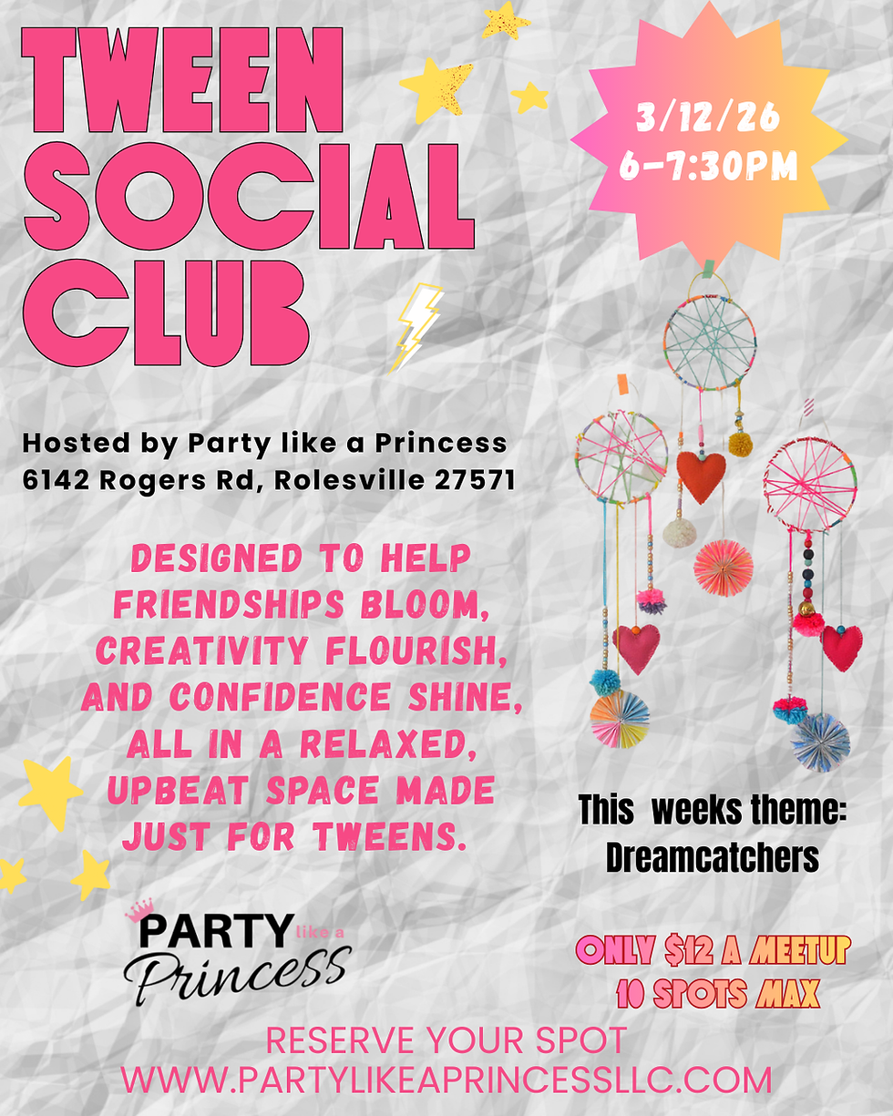 Tween Social Club! 