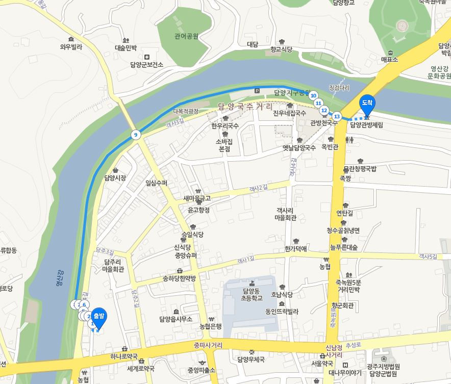 자전거도로 관방제림.JPG