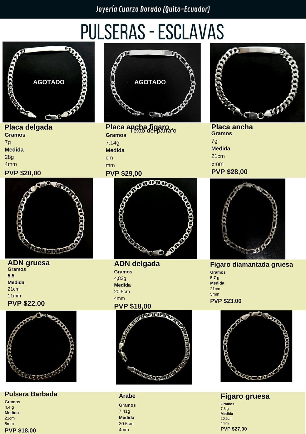 Miniatura: Pulseras