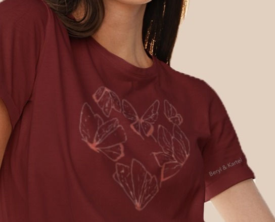 Thumbnail: Flying Heart Flex-Fit Tee