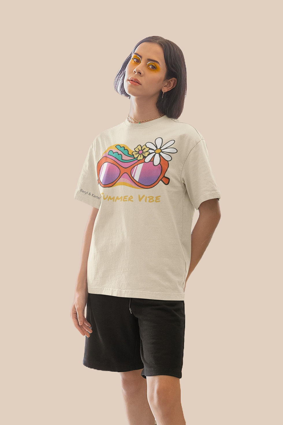 Thumbnail: Summer Vibes Relax-Fit Tee